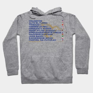 CEASEFIRE: Say ¿Qué? Top Ten Spoken (Capital District NY) (Falcons) Hoodie